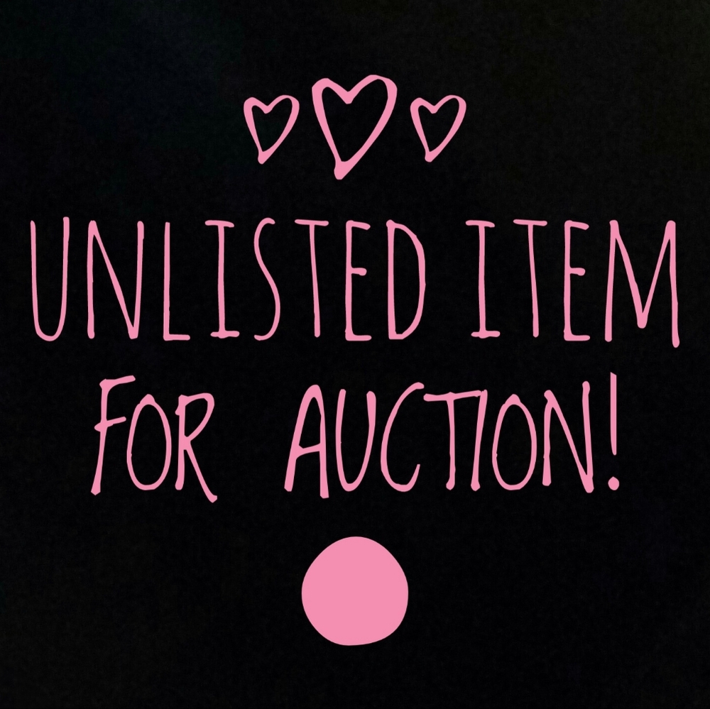 UNLISTED auction item ❤️🍭